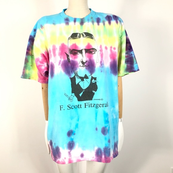 Lee Other - Vintage Lee 1992 F.Scott Fitzgerald Tee Tie Dye